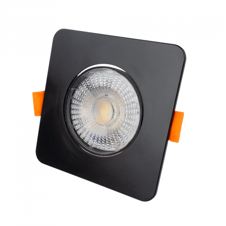 Vestavné LED svítidlo pro zapuštěnou montáž 3W / 5W / 7W CCT Black Square DOWNLIGHT Ecolight