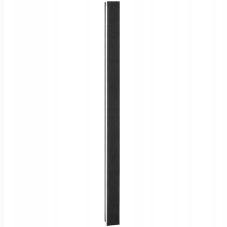 Zahradní lampa LED nástěnná lampa 45W Architektonické svítidlo obdélníkové černé 150CM