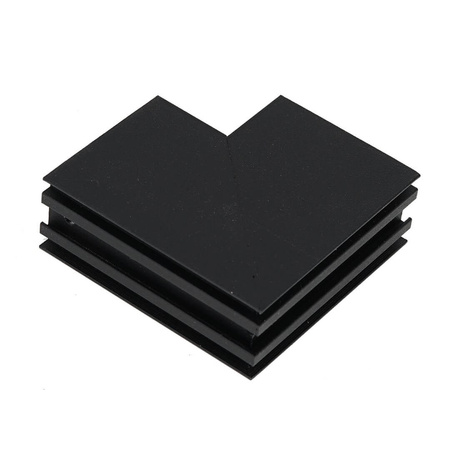 Magnetický roh pro povrchovou montáž LED dolů L MAGNETICKÁ DOPRAVA 48V Milagro