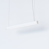 SOFT Závěsné svítidlo 7547 Nowodvorski White 2xLED Tube T8 Ceiling 90x6 Modern