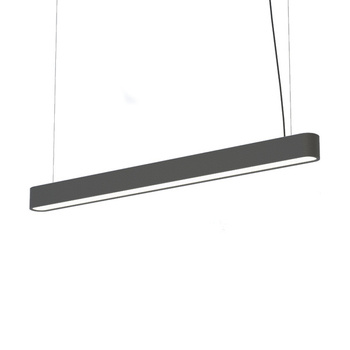 Závěsné svítidlo SOFT 7535 Nowodvorski Graphite 2xLED Tube T8 Ceiling 90x6 Modern