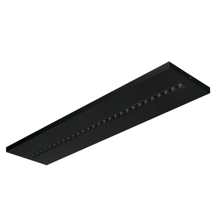 Povrchový panel LED 120x30 Lamp 39W 4650lm 3000K Warm 60° Black Kanlux