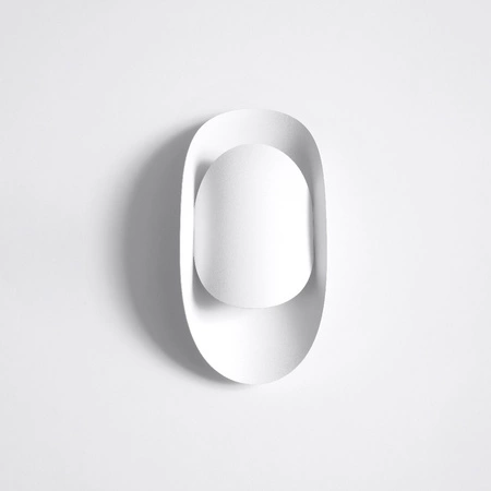 LED TEAR G9 nástěnné svítidlo Top Oval White SOLLUX