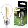 LED žárovka E27 A60 7W = 60W 806lm 3000K teplá bílá 360° FILAMENT LUMILED