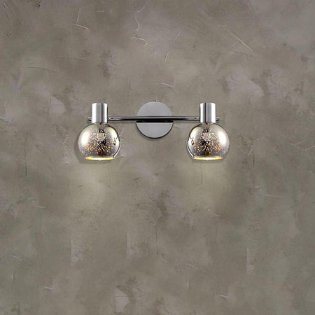 Dvojité nástěnné svítidlo K-8003-2G z řady GALAXY I 2xE14 Kaja