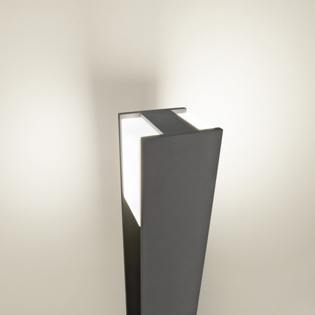 Venkovní LED zahradní svítidlo BRIDGE myGarden E27 IP44 Tyč 80cm Antracit PHILIPS