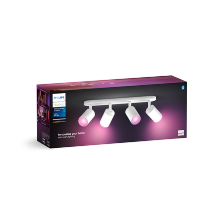Lampa Philips HUE White and Color Ambiance Fugato 4x4,2W Bluetooth Zigbee