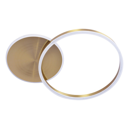 Stropní svítidlo LED 33W 2700lm 4000K neutrální zlatá ROMAN Sanico Goldlux