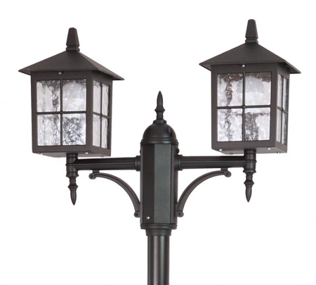 Venkovní zahradní lampa LANTERN E27 Venice OGMWN 2 KW 180-280cm černá Su-Ma