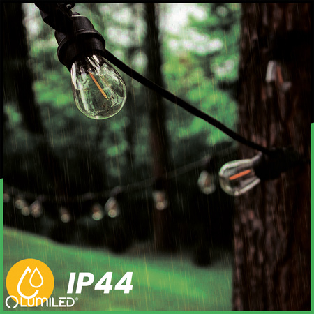 Venkovní řetěz 20m, 20x E27 NARCI LUMILED