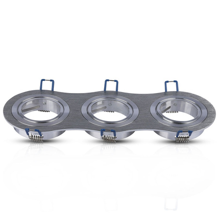 Stropní svítidlo 3xGU10 kulatý hliník VT-784 V-TAC