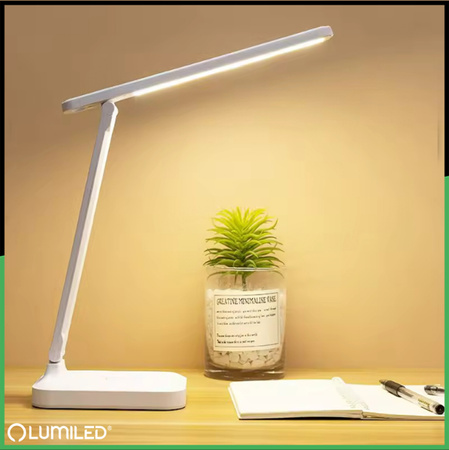 Stolní kreslící lampa LED 6W CCT USB RACTUS White Lumiled