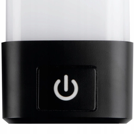 LED nástěnné a stropní svítidlo koupelnové svítidlo s vypínačem 15W 4000K IP44 60cm černá KANLUX