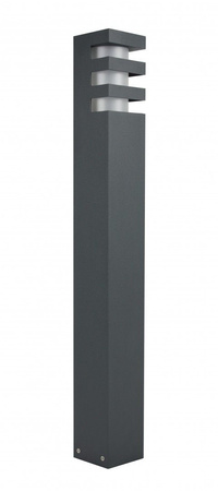 Venkovní stojací zahradní lampa POST RADO 1 DG E27 75cm Su-Ma