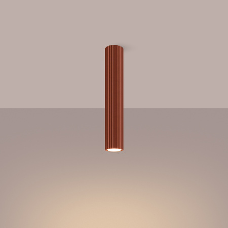 Bodové reflektorové stropní svítidlo Tuba GU10 Ochre Red Carbon Deep Space SL.1628 Sollux