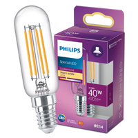 LED žárovka E14 T25 4.5W = 40W 470lm 2700K Teplá bílá vlákno PHILIPS