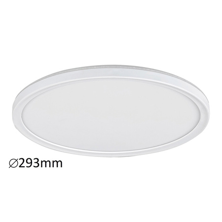 Plafond LED stropní svítidlo pro povrchovou montáž 18W 1700lm 4000K White Industrial Pavel 3427 Rabalux