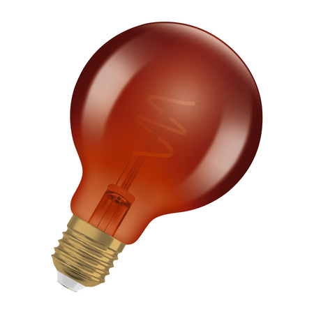 LED žárovka G120 Vintage E27 3W = 5W 45lm 1800K teplá bílá 300° Red Dimmable Filament Vintage 1906 Osram