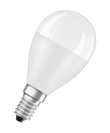 LED žárovka E14 P45 6,5W = 60W 806lm 2700K teplá 150° Ledvance