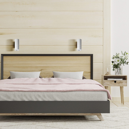 Nástěnné venkovní fasádní svítidlo GU10 bílé IP44 TURYN Sanico Goldlux