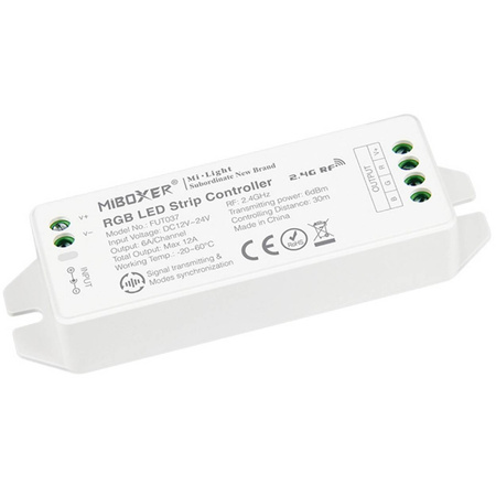 Ovladač RGB Ovladač LED pásků 12/24V 12A Mi-Light Wi-Fi - FUT037M