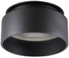 LED GU5.3 GU10 Kruhové černé halogenové stropní bodové svítidlo Govik Kanlux pro zápustnou montáž