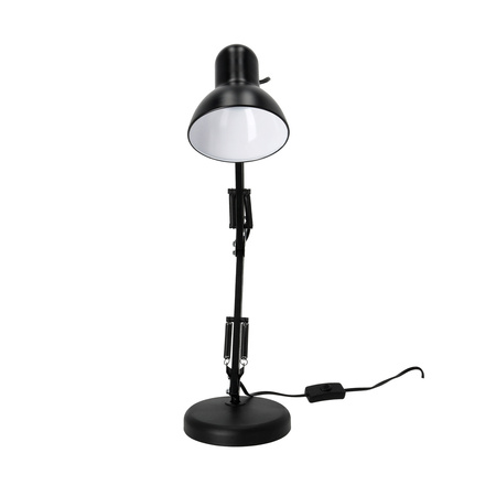 Stolní lampa Stolní svítidlo Nastavitelná E27 Černá Auriq Kobi