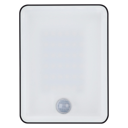 LED reflektor venkovní 20W 1800lm 4000K IP65 černý se senzorem pohybu a soumraku Essentials Ledvance
