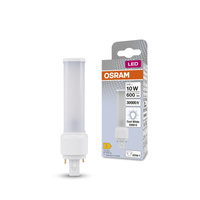 LED zářivka G24d-1 5W = 10W 600lm 4000K Neutrální 120° DULUX LED D EM & AC Osram