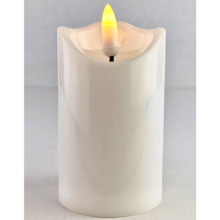 Elektrická náplň LED svíčka s efektem plamene 9,5 cm