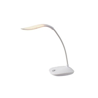 Stolní lampa na noční stolek 2W 165lm 4000K Stmívatelná bílá Minimalistická Bedi Rabalux