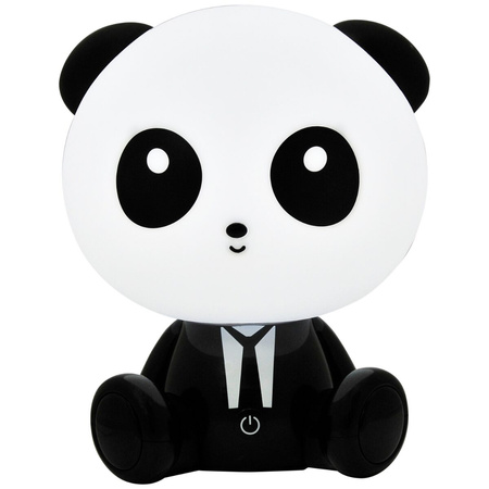 Dekorativní LED lampa 2,5 W 59 lm bílá černá stmívatelná Panda Sanico Goldlux