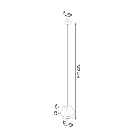 LED závěsné stropní svítidlo WOODY GU10 z přírodního dřeva SOLLUX