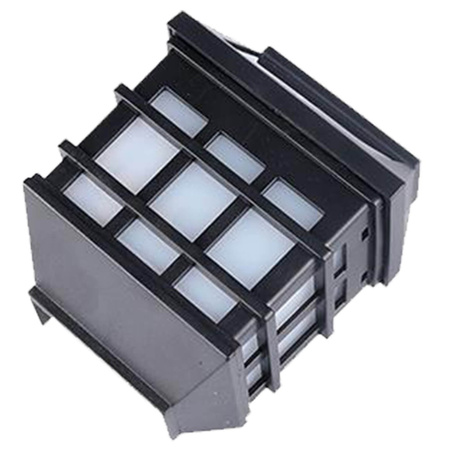 Nástěnné svítidlo Solární LED zahradní fasádní svítidlo IP44 s efektem plamene