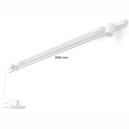 Perifo Lighting Rail Kit 2m + 2x reflektor + LED světlo 39,9W CCT RGB Philips HUE Bluetooth White