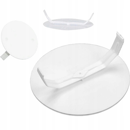 Kryt na box Univerzální kryt zástrčky 80mm bílý PAWBOL