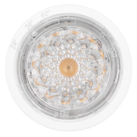 10x Žárovka LED GU10, 6W = 50W 580lm 3000K Teplá bílá Nastavitelná 24° 36° 60° LUMILED