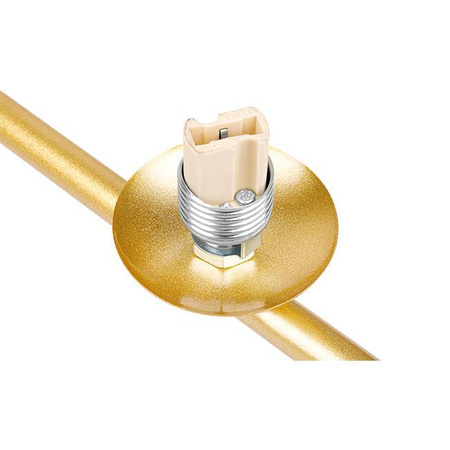 Lustr Stropní závěsné světlo Dekorativní 6x G9 Gold Bali Masterled