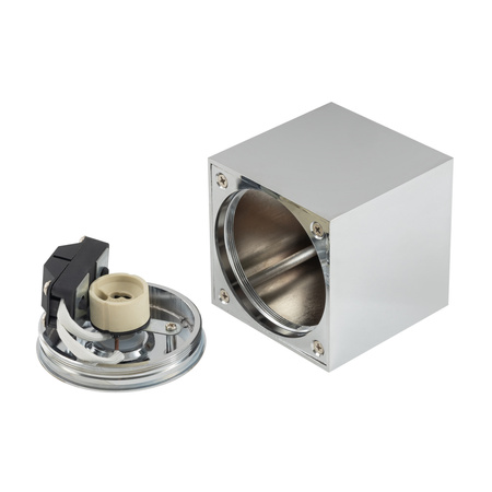 Povrchová montáž GU10 SPOT TUBA Chrome Vodotěsný IP44 PARANA 10717 Nowodvorski