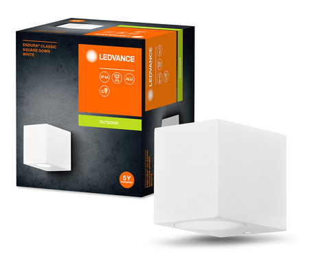 Nástěnné svítidlo ENDURA Classic Square Down White LEDVANCE