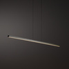 LED stropní závěsné světlo 32W 1600lm 3000K teplá olivová BAR LED M 11400 Nowodvorski