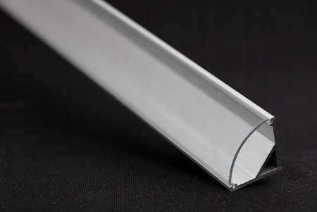 Krytka pro profil KM55, Průhledná 2m LUMILED