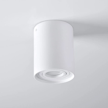 Stropní přisazené svítidlo HADAR R1 1xGU10 Movable Round White