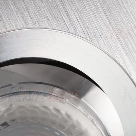 Obdélníkové hliníkové bodové svítidlo LED GU5.3 Seidy Kanlux pro zápustnou montáž