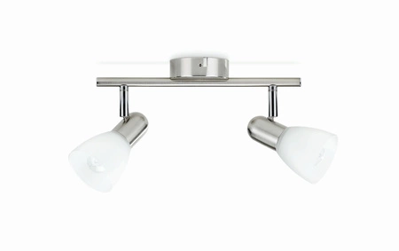 Stropní svítidlo BURLAP 2x E14 Nástěnné svítidlo Reflektor pevný PHILIPS