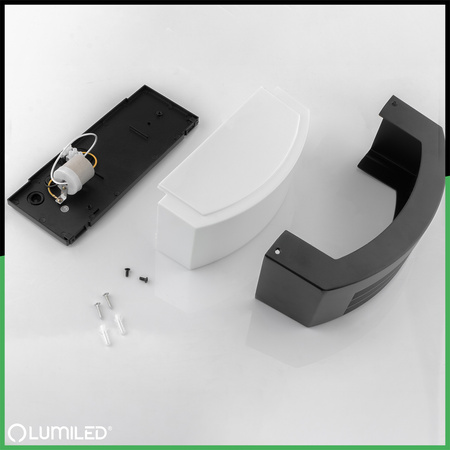 Zahradní nástěnná lampa E27, KERIO LUMILED