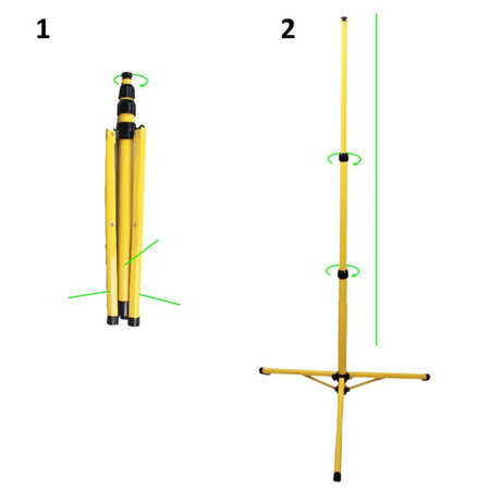 Univerzální stojan pro Reflektor LEDy GOLDLUX (Polux)