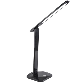 LED noční stolní lampa 8W CCT 3v1 3000-6500K Černá škola TOLEDO GOLDLUX (Polux)
