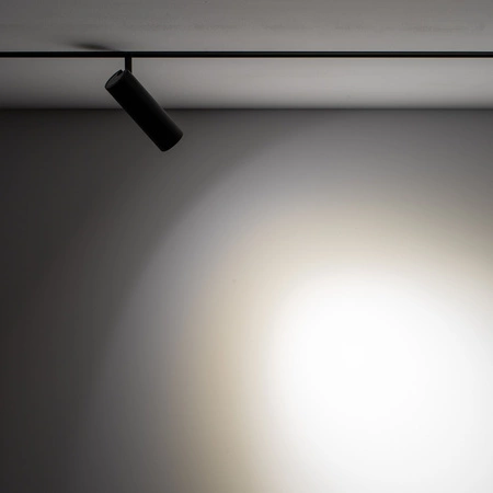 LED lampa na přípojnici 1 fáze 9W 850lm 4000K neutrální černá moderní LVM SLOT 10656 Nowodvorski