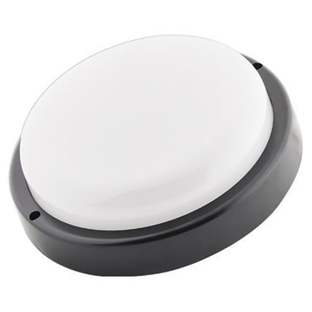 Plafond LED stropní světlo 12W 1050lm 4000K neutrální 120° černá IP54 max. světelný tok Masterled